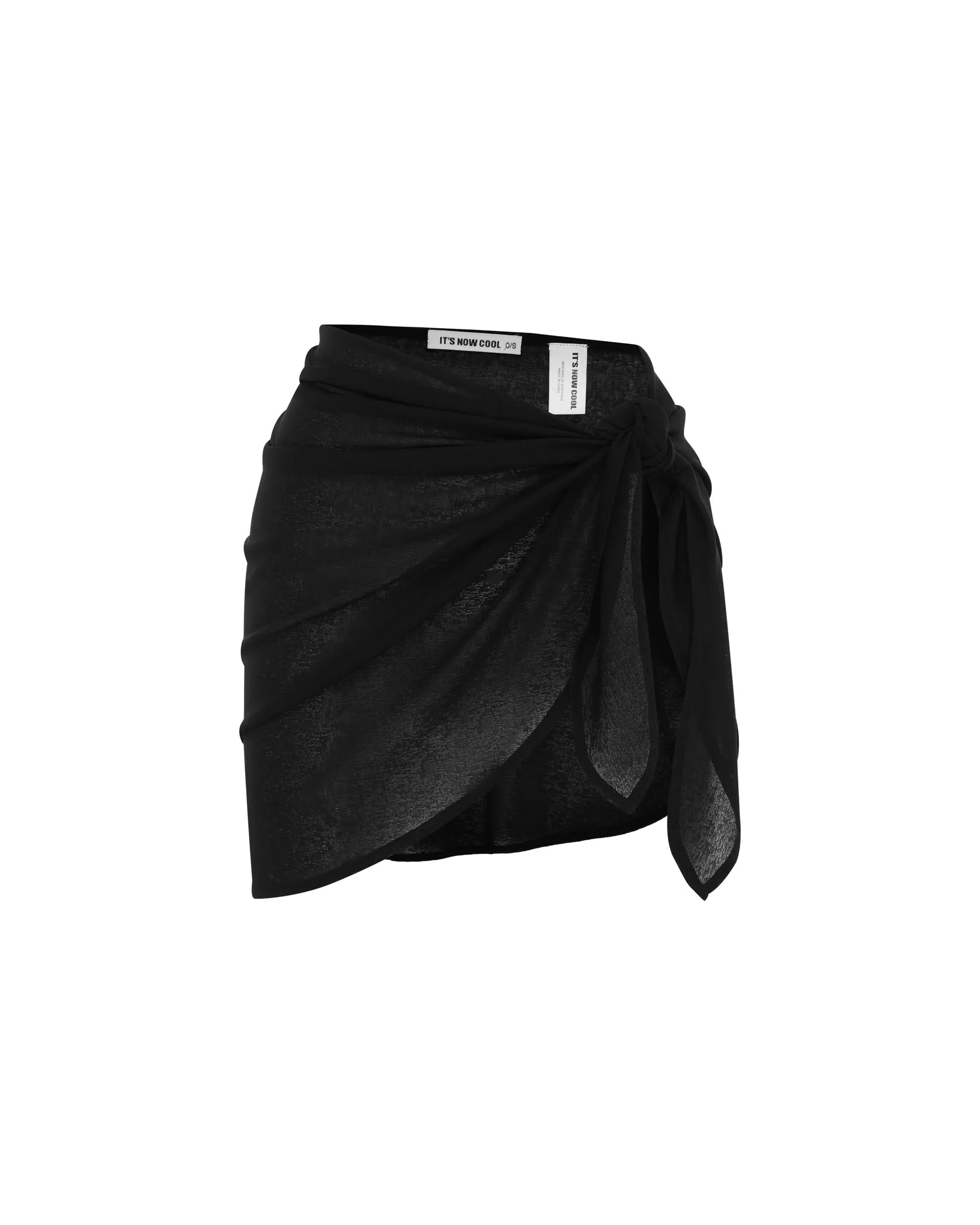 The Mesh Sarong - Black