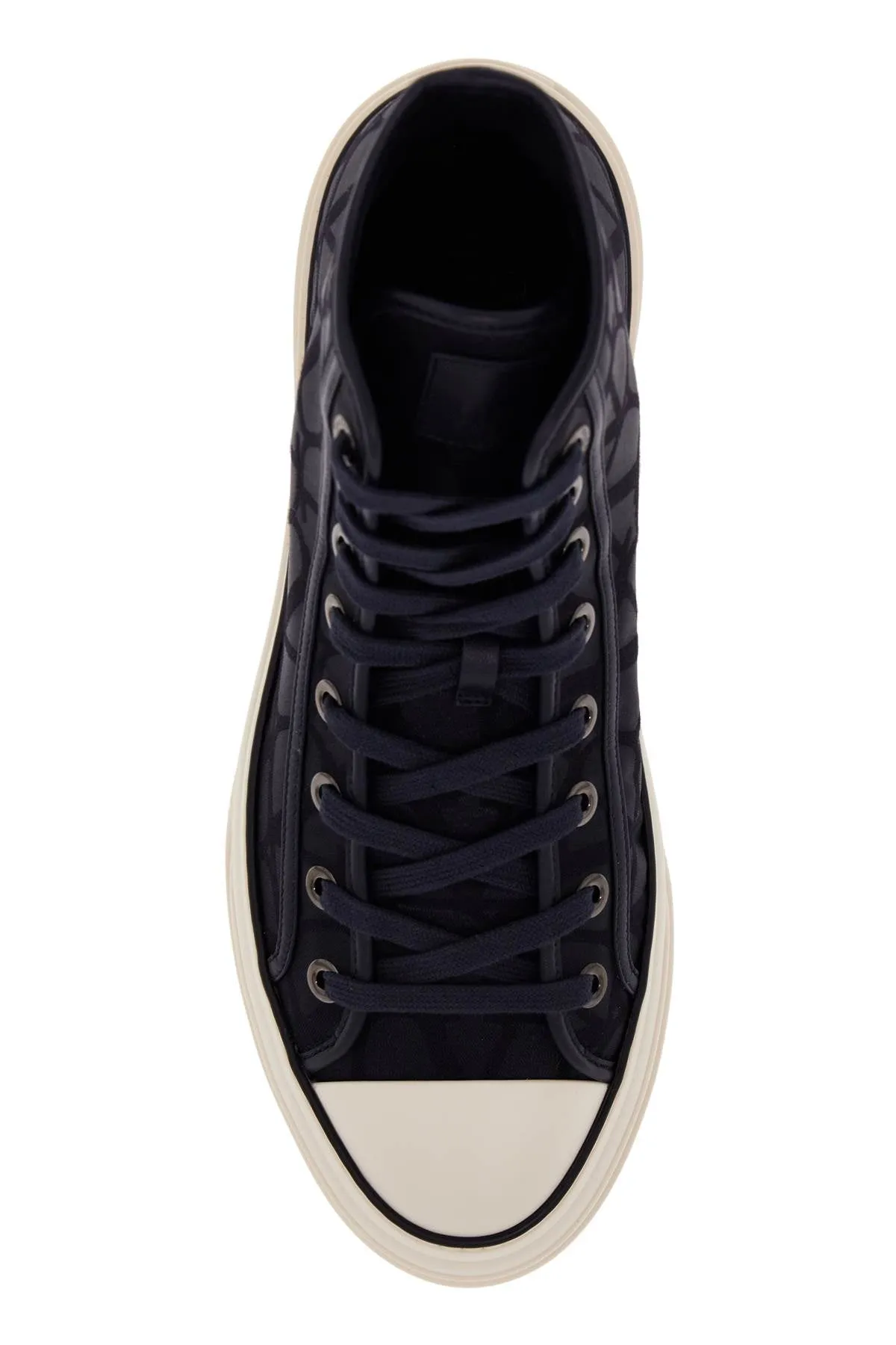 TOTALOOP TOILE ICONOGRAPHE HIGH-TOP SNEAKERS