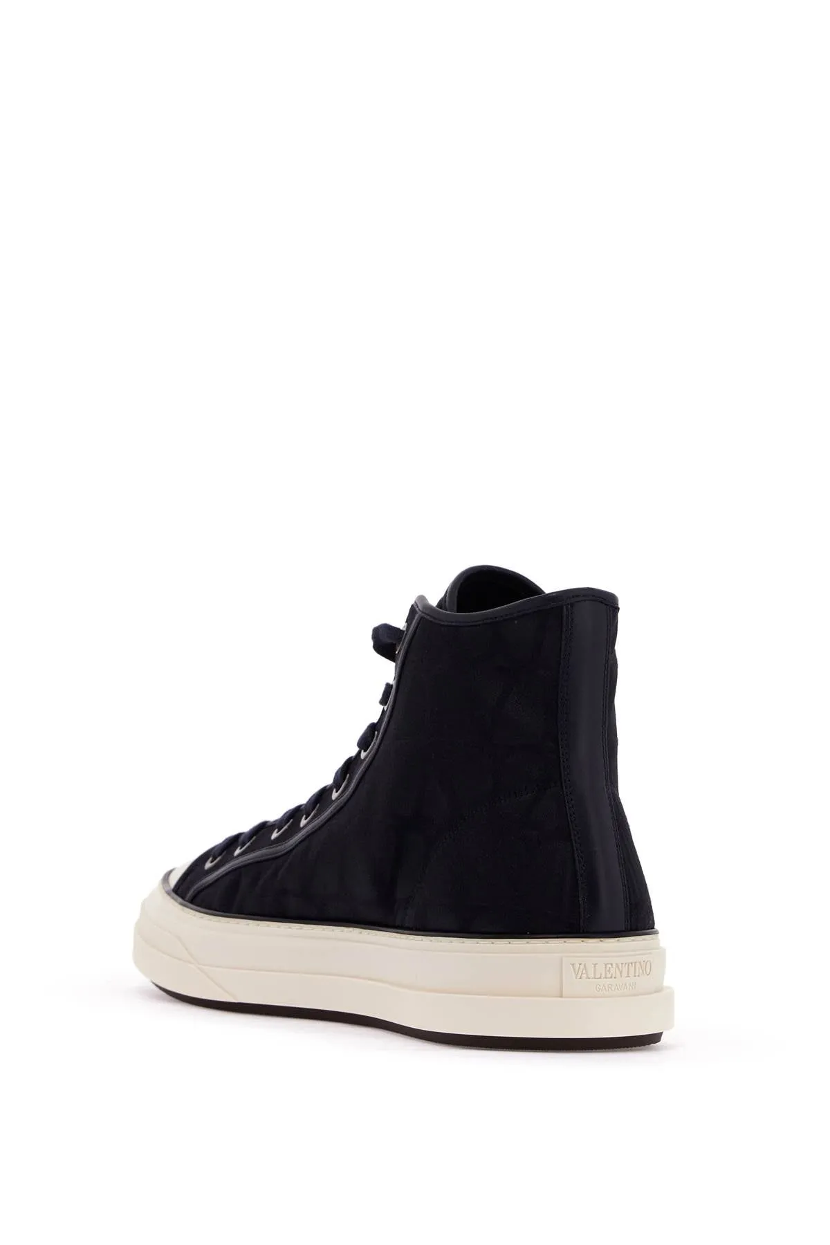 TOTALOOP TOILE ICONOGRAPHE HIGH-TOP SNEAKERS