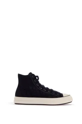 TOTALOOP TOILE ICONOGRAPHE HIGH-TOP SNEAKERS