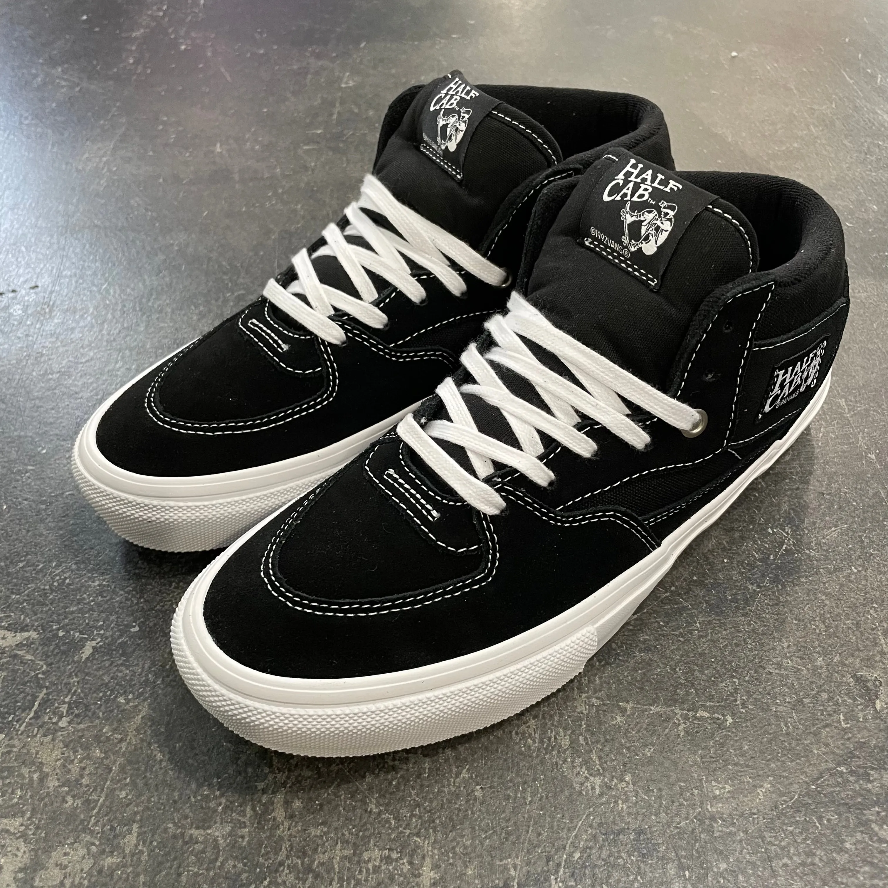 Vans Skate Half Cab Black/White SALE